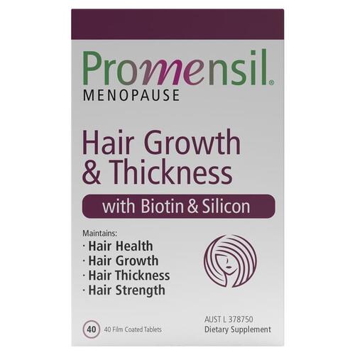 Promensil Menopause Hair Growth & Thickness 40 Tablets