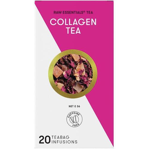 Raw Essentials Tea Collagen Infusions 20 Tea Bags