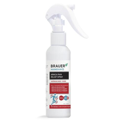 Brauer Magnesium+ Arnica Pain Relief Spray 100ml