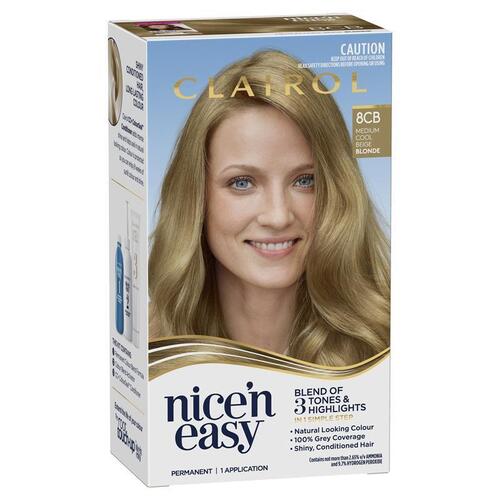 Clairol Nice n Easy 8CB Natural Medium Champagne Blonde