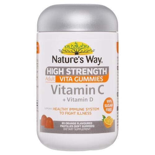 Nature's Way Adult Vita Gummies Sugar Free High Strength Vitamin C