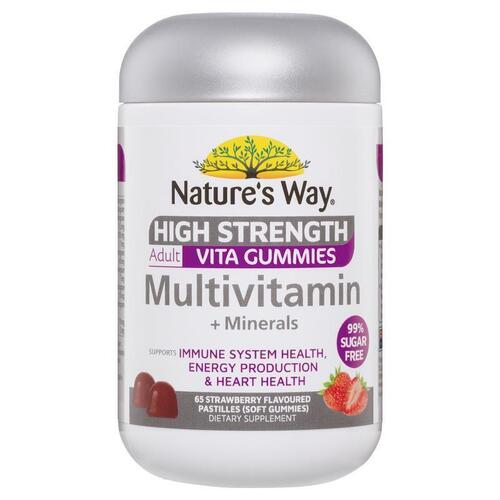 Nature's Way Adult Vita Gummies Sugar Free High Strength Multivitamin