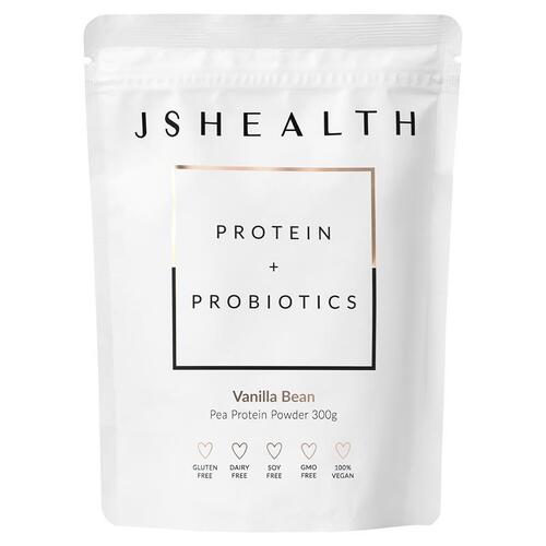 JSHEALTH Protein + Probiotics Vanilla Bean 300g