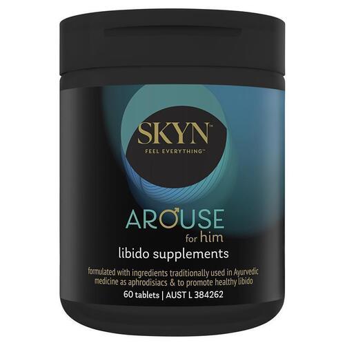 Skyn Arouse For Him Libido Supplements 60 Tablets