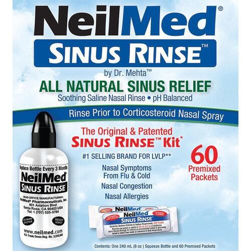 NeilMed Sinus Rinse Kit 60 Sachets