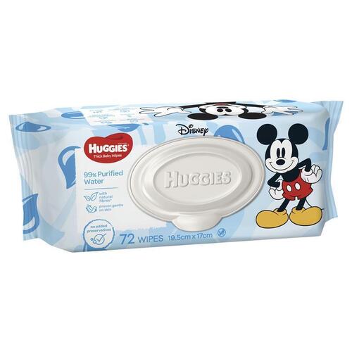 Huggies 99% Water Refill 72 Pack