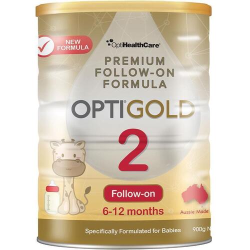 Opti Gold Premium Infant Formula Step 2 900g - New Formulation