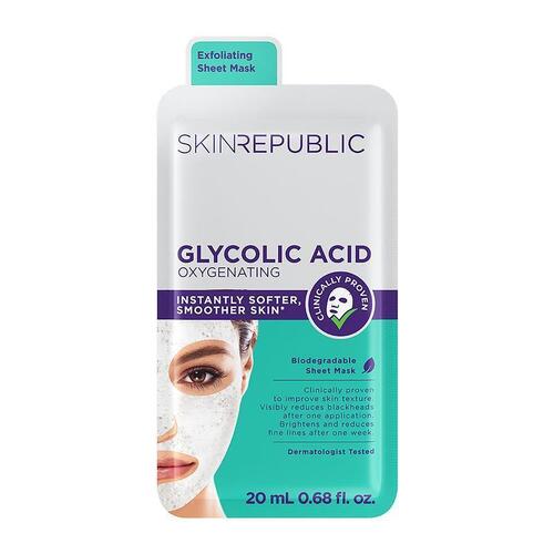 Skin Republic Glycolic Acid Oxygenating Face Mask 20ml