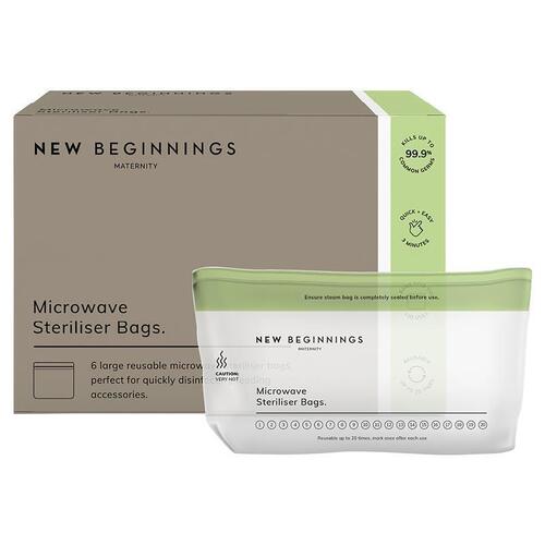 New Beginnings Microwave Steriliser Bag Online Only