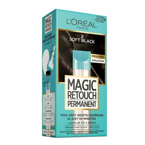 L'Oreal Paris Magic Retouch Permanent 2 Soft Black