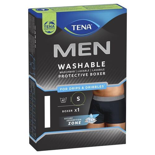 Tena Men Washable Adult Underwear Boxer Small 1 Pack