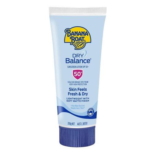 Banana Boat SPF 50+ Dry Balance Sunscreen Lotion 200G