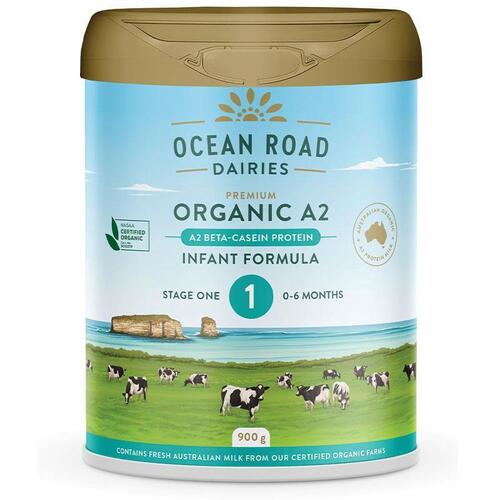 Ocean Road Dairies Organic A2 Protein Stage 1: InfantFormula  (0-6 months)