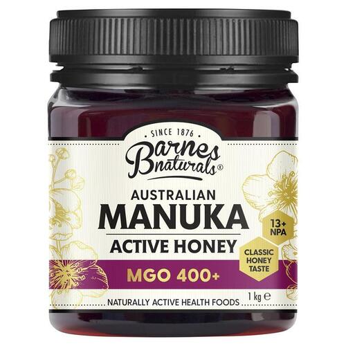 Barnes Naturals Australian Manuka Honey 1kg MGO 400+