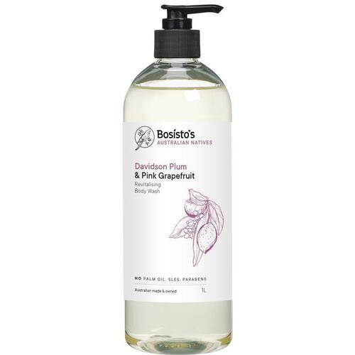 Bosisto's Davidson Plum & Pink Grapefruit Body Wash 1L