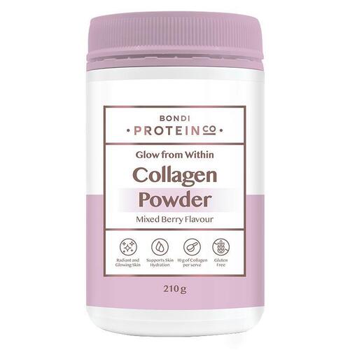 Bondi Protein Co Collagen Powder Mixed Berry 210g