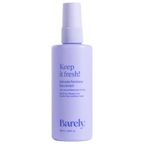 Barely Intimate Deodorant Spray 125ml