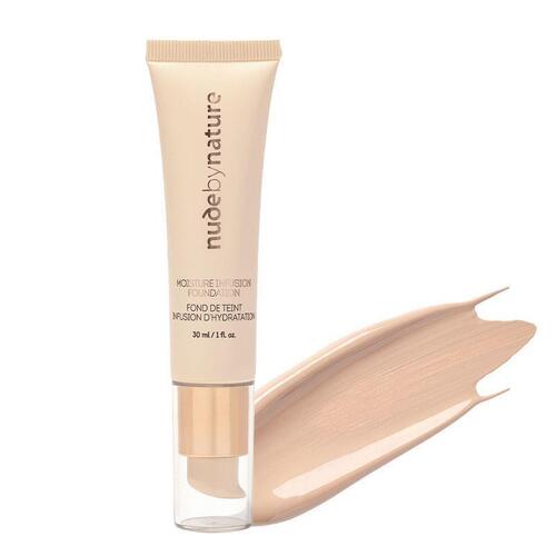 Nude by Nature Moisture Infusion Foundation 30ml W2 Ivory