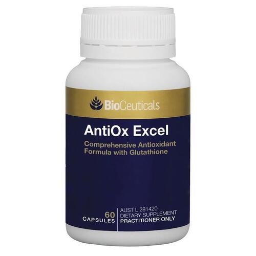 Bioceuticals AntiOx Excel 60 Capsules NEW