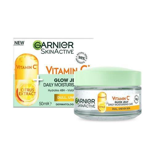 Garnier Skin Active Vitamin C* Brightening Glow Jelly Moisturiser 50ml