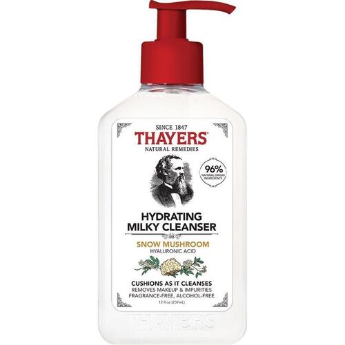 Thayers Hydrating Milky Cleanser With Snow Mushroom & Hyaluronic Acid 237ml