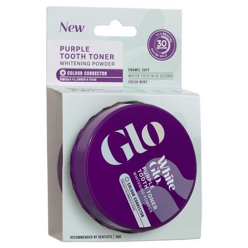 White Glo Purple Tooth Toner Powder 30g