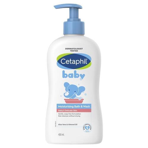 Cetaphil Baby Moisturising Bath & Wash 400mL