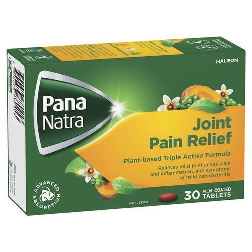 PanaNatra Joint Pain Relief 30 Tablets