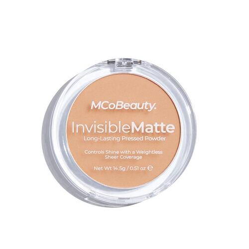 MCoBeauty Invisible Matte Long Lasting Pressed Powder Nude Beige