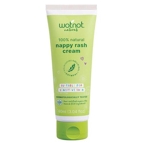 Wotnot Naturals 100% Natural Baby Nappy Rash Cream 90ml