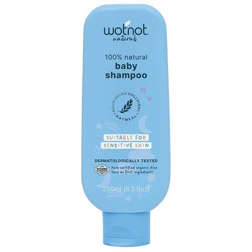 Wotnot Naturals 100% Natural Baby Shampoo 250ml