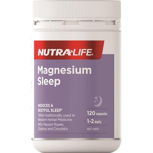 Nutra-Life Magnesium Sleep 120 Capsules