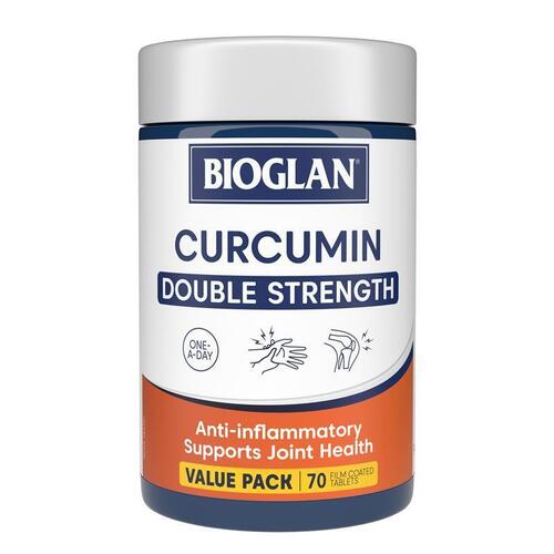 Bioglan Curcumin Double Strength 1200mg 70 Tablets