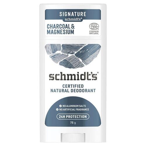 Schmidts Sensitive Charcoal & Magnesium Deodorant Stick 75g