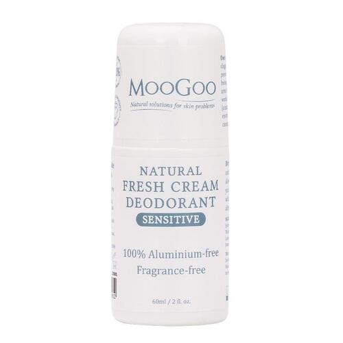 MooGoo Natural Fresh Cream Deodorant Sensitive 60ml