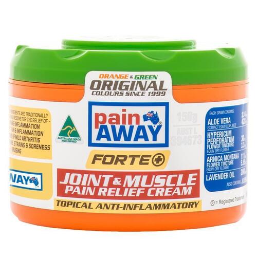 Pain Away Forte + Joint & Muscle Pain Relief Cream 150g