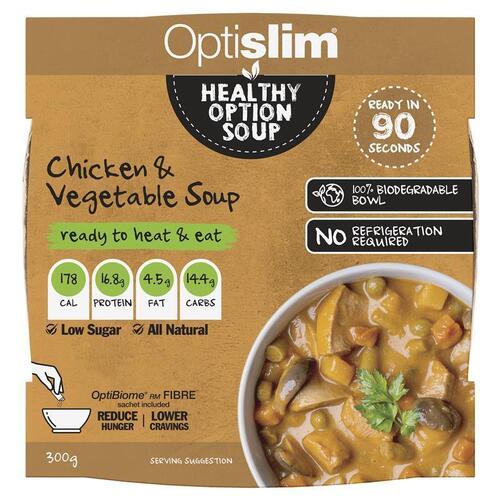 Optislim Healthy Option Meal Chicken & Vegetable Soup 300g