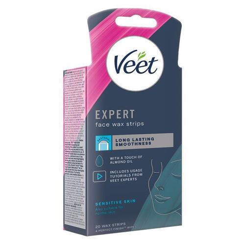 Veet Expert Cold Wax Face 20 Pack