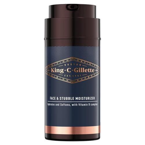 Gillette King C Face & Stubble Moisturiser 100ml