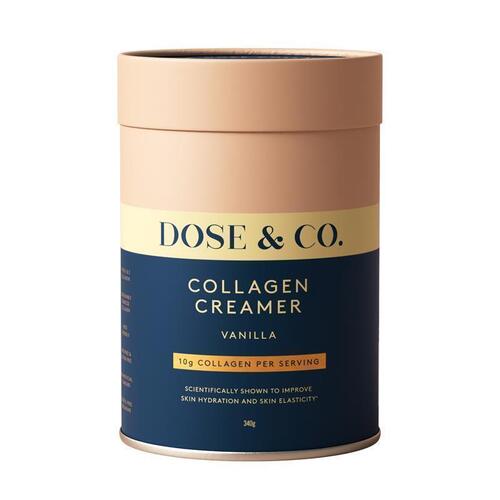 Dose & Co Collagen Creamer Vanilla 340g