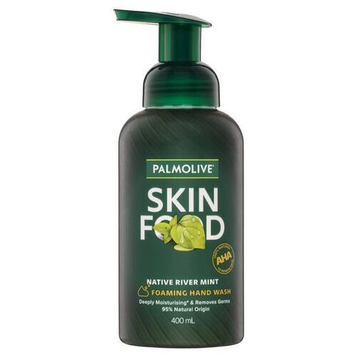 Palmolive Skin Food Foaming Hand Wash Native River Mint 400ml