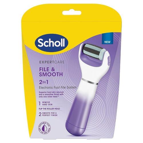 Scholl Expert Care 2 in 1 Electronic Foot File System