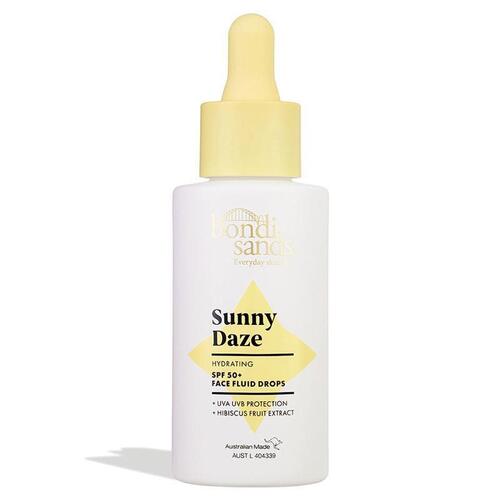 Bondi Sands Sunny Daze Hydrating SPF 50+ Face Fluid Drops 50ml