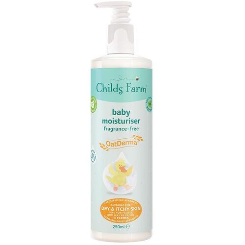 Childs Farm Oatderma Baby Moisturiser Fragrance Free 250ml