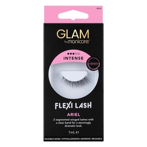 Glam By Manicare Eyelashes Flexi Lash Intense Ariel