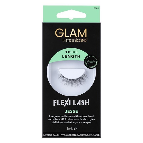 Glam By Manicare Eyelashes Flexi Lash Length Jesse