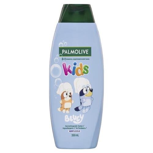 Palmolive 3 in 1 Kids Bluey Shampoo Conditioner & Body Wash