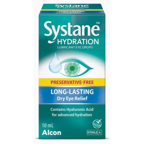 Systane Hydration Multi Dose Preservative Free Lubricant Eye Drops 10ml