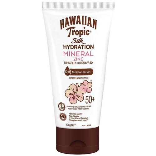 Hawaiian Tropic Hydration Mineral Zinc SPF 50+ 100g