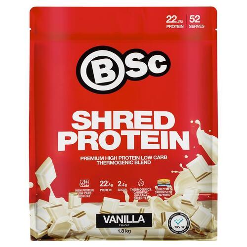 BSc Shred Protein Vanilla 1.8kg